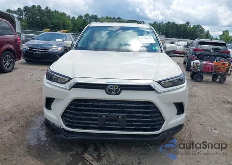 2024 Toyota Grand Highlander Hybrid Xle from USA, damaged, VIN 5TDACAB52RS021615